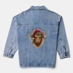 Frohe Weihnachten Jeansjacke