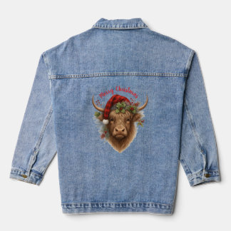 Frohe Weihnachten Jeansjacke