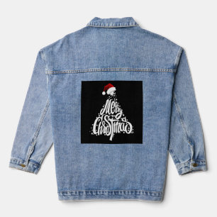 Frohe Weihnachten Jeansjacke
