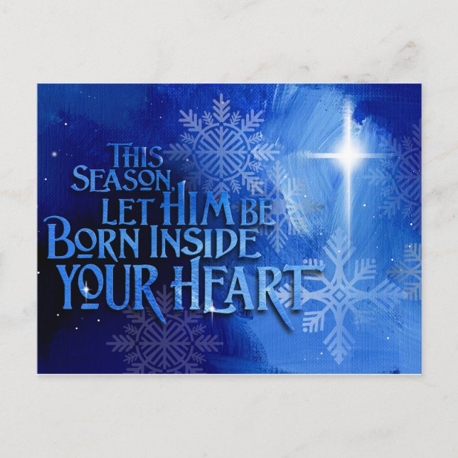 Frohe Weihnachten Jesus (Vorderseite)