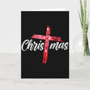 Frohe Weihnachten Jesus Christliches Kreuz Xmas Py Karte