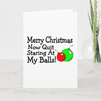Frohe Weihnachten jetzt aufhören, an meinen Ballen