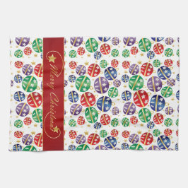 Frohe Weihnachten Jingle Bells Handtuch