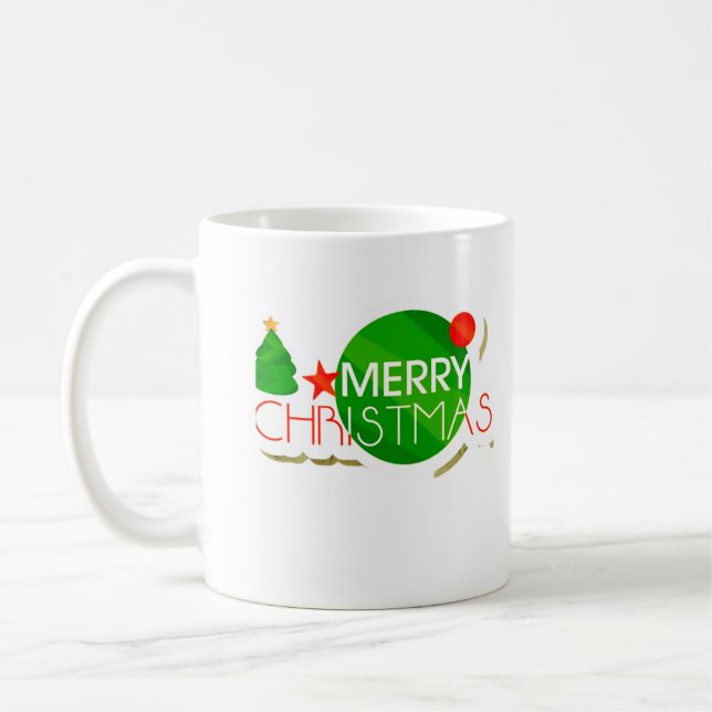 Frohe Weihnachten Kaffeetasse (Links)