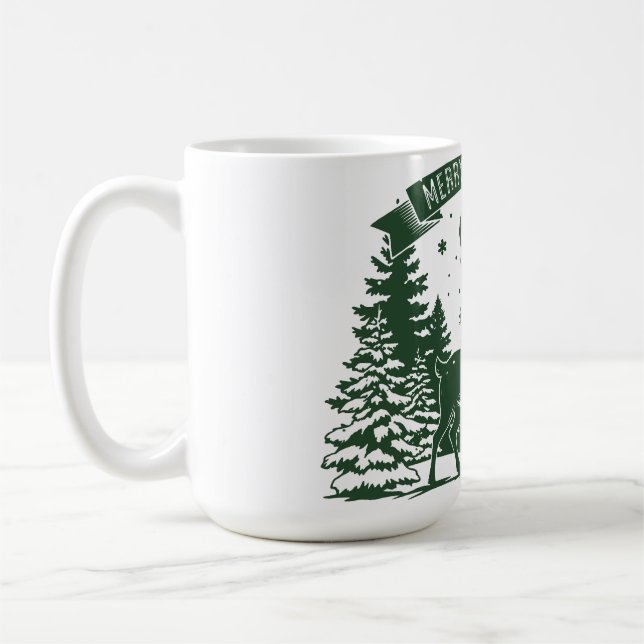 Frohe Weihnachten Kaffeetasse (Links)