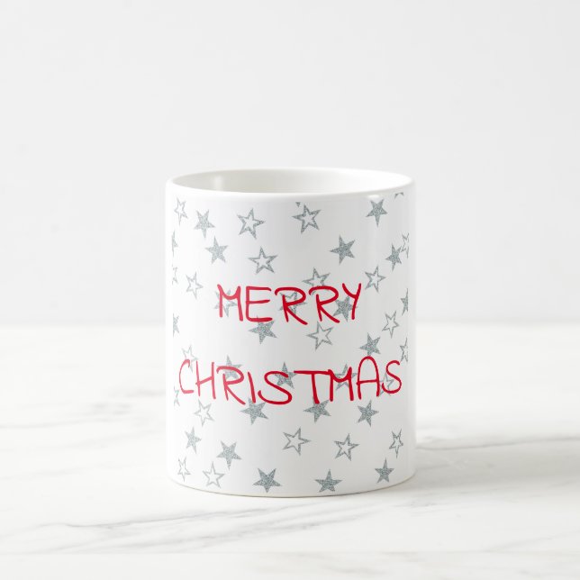 Frohe Weihnachten Kaffeetasse (Mittel)