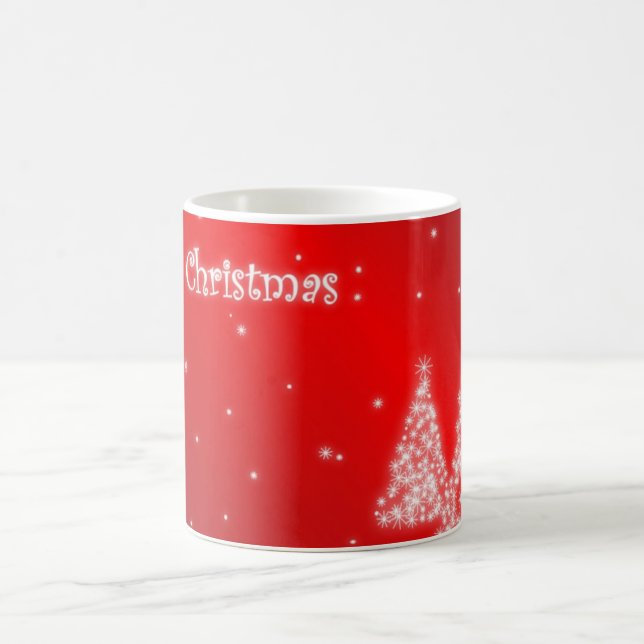 Frohe Weihnachten Kaffeetasse (Mittel)