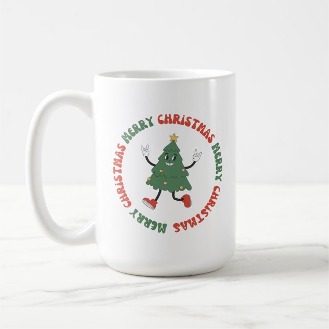Frohe Weihnachten  Kaffeetasse (Links)