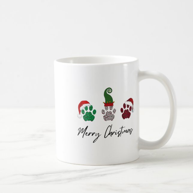 Frohe Weihnachten  Kaffeetasse (Rechts)