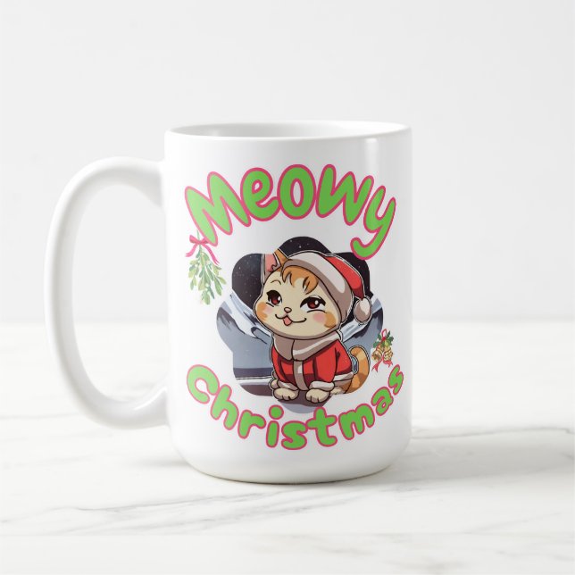 Frohe Weihnachten  Kaffeetasse (Links)