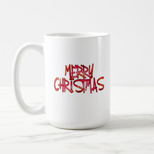 Frohe Weihnachten Kaffeetasse (Links)