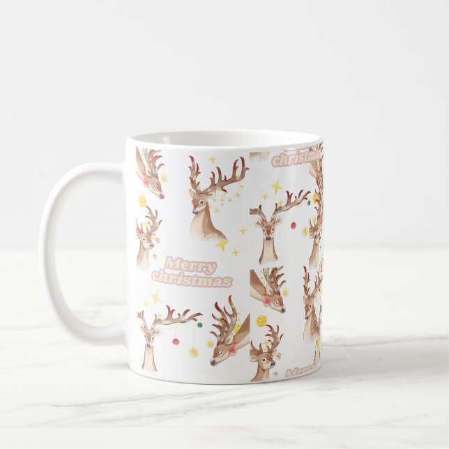 frohe Weihnachten Kaffeetasse (Links)