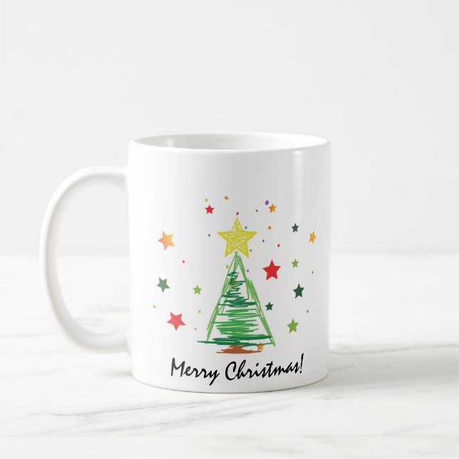 Frohe Weihnachten! Kaffeetasse (Links)
