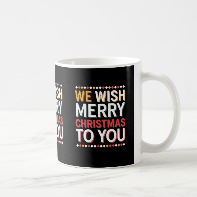 Frohe Weihnachten Kaffeetasse (Rechts)