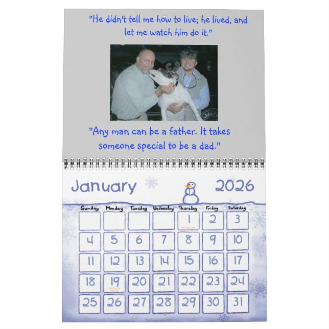 Frohe Weihnachten!! Kalender (Jan 2026)