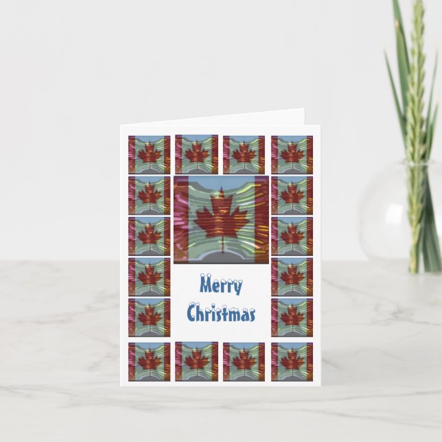 Frohe Weihnachten Kanada - Leere kaufen oder Gruß  (Vorderseite)
