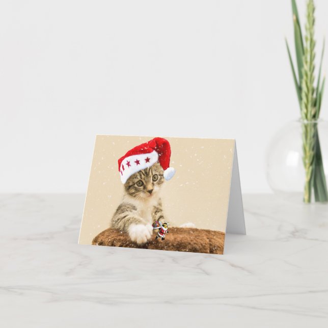 Frohe Weihnachten. Karte (Vorderseite)