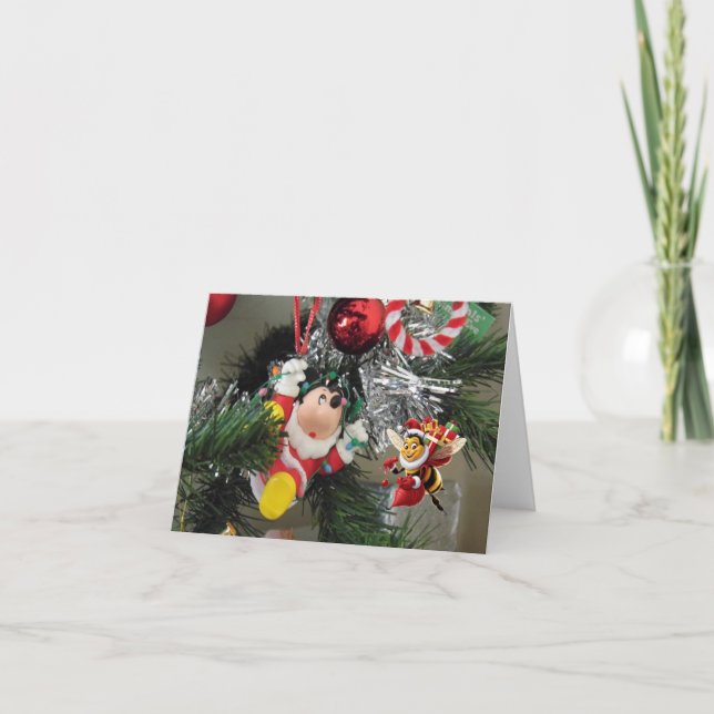 Frohe Weihnachten. Karte (Vorderseite)