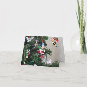 Frohe Weihnachten. Karte