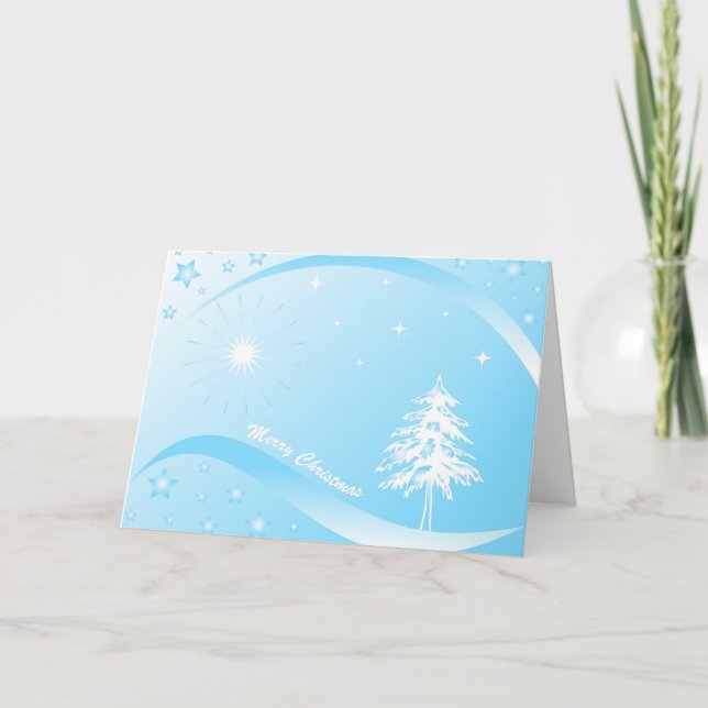 Frohe Weihnachten - Karte (Vorderseite)