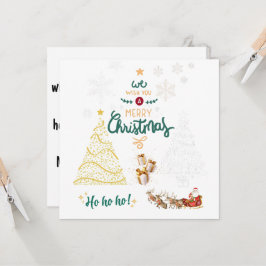 Frohe Weihnachten Karte