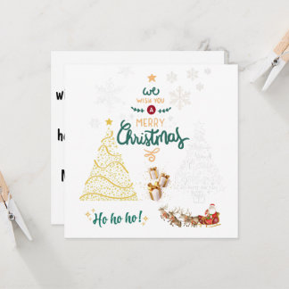 Frohe Weihnachten Karte