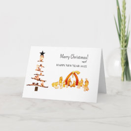 Frohe Weihnachten! Karte