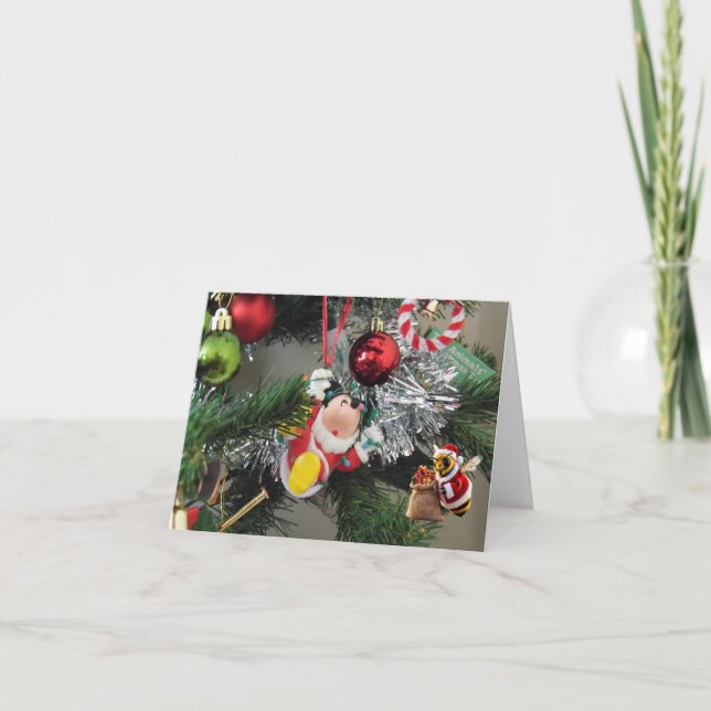 Frohe Weihnachten. Karte (Vorderseite)
