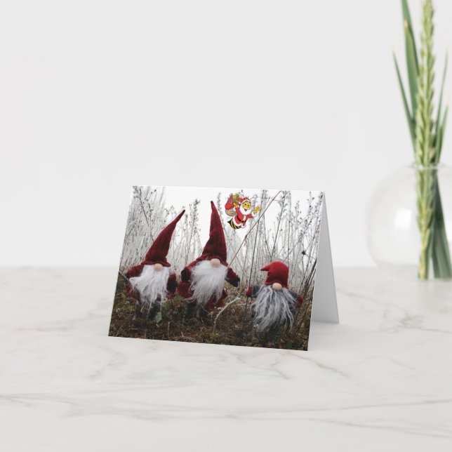 Frohe Weihnachten. Karte (Vorderseite)