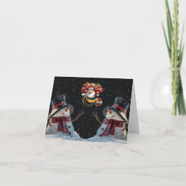 Frohe Weihnachten. Karte