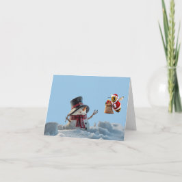 Frohe Weihnachten. Karte