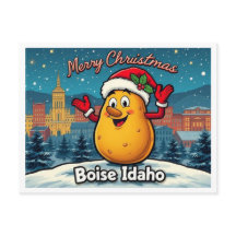 Frohe Weihnachten Kartoffel Boise Idaho 