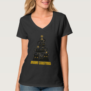 Frohe Weihnachten Katze Catmas Süße Katze Katzen W T-Shirt