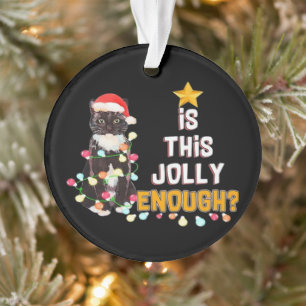 Frohe Weihnachten Katzen  Ornament