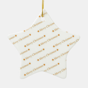 Frohe Weihnachten Keramik Ornament