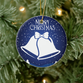 Frohe Weihnachten Keramik Ornament