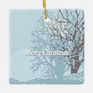 Frohe Weihnachten! Keramikornament