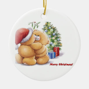 Frohe Weihnachten! Keramikornament
