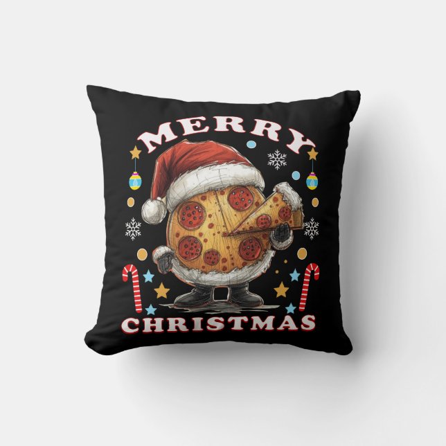 Frohe Weihnachten Kissen (Vorderseite)