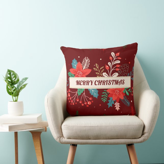 Frohe Weihnachten Kissen (Stuhl )
