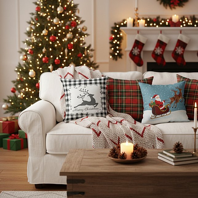 Frohe Weihnachten Kissen (Von Creator hochgeladen)