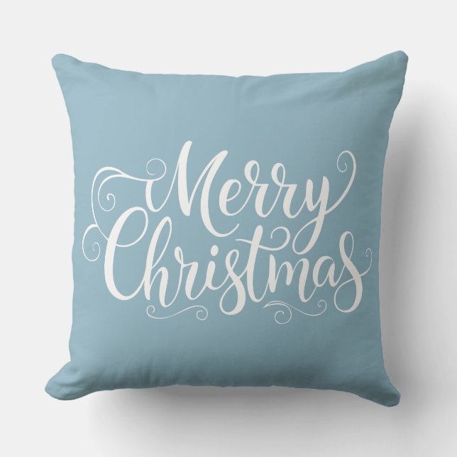 Frohe Weihnachten  Kissen (Vorderseite)