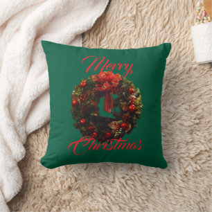"Frohe Weihnachten" Kissenhülle Kissen