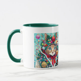 Frohe Weihnachten "Kitty" Tasse