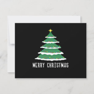 Frohe Weihnachten Klassiker Einladung