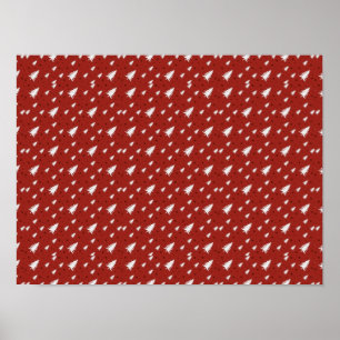 Frohe Weihnachten klassisch Elegant Stylisch Moder Poster