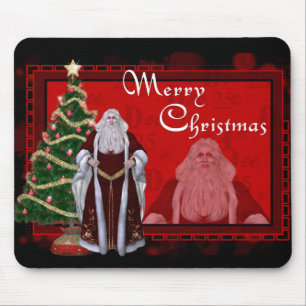 Frohe Weihnachten Klassisch Santa entworfen Mousep Mousepad