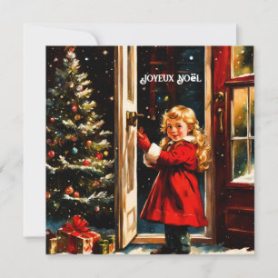 Frohe Weihnachten - kleines Mädchen