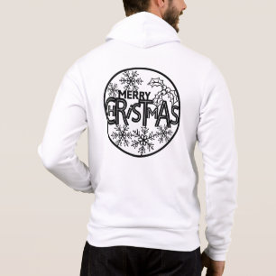 Frohe Weihnachten Kreisdesign-64656 Hoodie