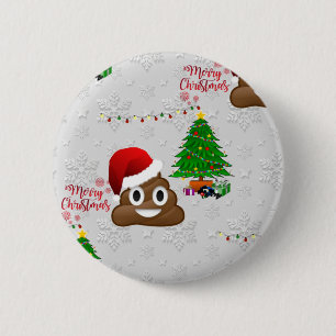 frohe Weihnachten Kückel-Emoji Button